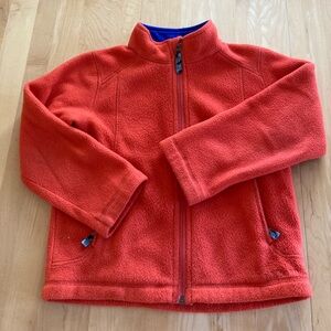 LL Bean fleece jacket Size M 5-6